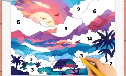 Screenshot Gallery: Раскраска по номерам
