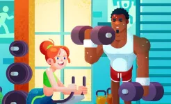 Screenshot Idle Fitness Gym Tycoon - Game