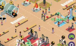 Screenshot Idle Fitness Gym Tycoon - Game