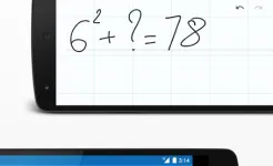 Screenshot MyScript Calculator 2