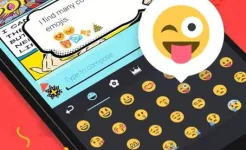 Screenshot GO Клавиатура Pro - эмодзи,GIF