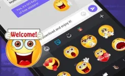 Screenshot GO Клавиатура Pro - эмодзи,GIF