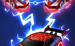 Screenshot Merge Neon Car: Car Merger