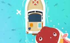 Screenshot Hooked Inc: Рыбак-олигарх