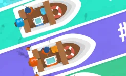 Screenshot Hooked Inc: Рыбак-олигарх