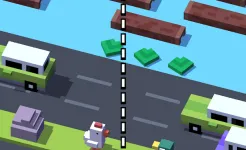 Screenshot Crossy Road