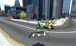 Screenshot Rope Frog Ninja Hero Car Vegas