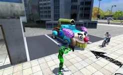 Screenshot Rope Frog Ninja Hero Car Vegas