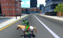 Screenshot Rope Frog Ninja Hero Car Vegas