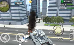 Screenshot Rope Frog Ninja Hero Car Vegas