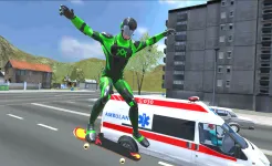 Screenshot Rope Frog Ninja Hero Car Vegas