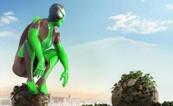 Screenshot Rope Frog Ninja Hero Car Vegas