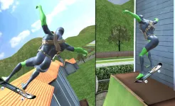 Screenshot Rope Frog Ninja Hero Car Vegas