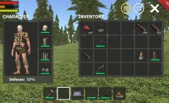 Screenshot Survival Simulator