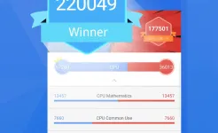 Screenshot AnTuTu Benchmark