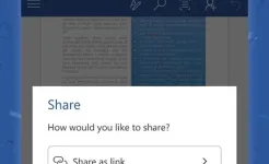 Screenshot Microsoft Word