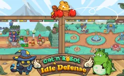 Screenshot CatTower Idle TD: Battle Arena