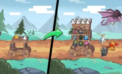 Screenshot CatTower Idle TD: Battle Arena