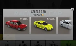 Screenshot Racing in Car