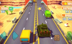 Screenshot Blocky Highway: Traffic Racing