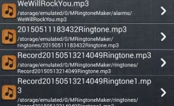 Screenshot Рингтон сделать & MP3 вырезать