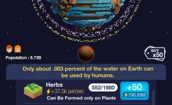 Screenshot Idle World !