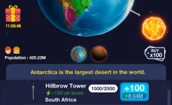 Screenshot Idle World !