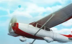 Screenshot 3D-авиасимулятор: самолет