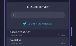 Screenshot Speedtest от Ookla