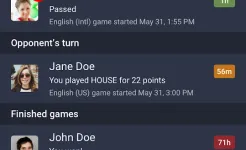 Screenshot Wordfeud Premium