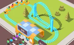 Screenshot Idle Roller Coaster