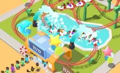 Screenshot Idle Roller Coaster