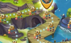 Screenshot Tiki Solitaire TriPeaks
