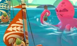 Screenshot Tiki Solitaire TriPeaks