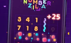 Screenshot Numberzilla: Головоломки цифры