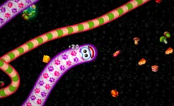 Screenshot Червячная Зона .io Онлайн Игра