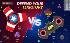 Screenshot Fidget Spinner .io Realtime Multiplayer Battles