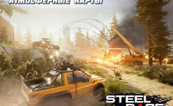 Screenshot Steel Rage: ПвП бои машин