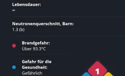 Screenshot Periodensystem 2025 PRO