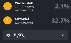 Screenshot Periodensystem 2025 PRO