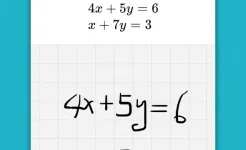 Screenshot Microsoft Math Solver