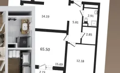 Screenshot Планировка квартиры и дизайн