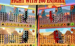 Screenshot Stickman Battle War
