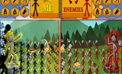 Screenshot Stickman Battle War