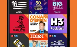 Screenshot Podcast & Radio Addict