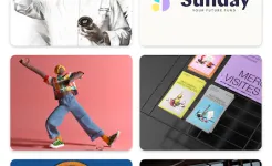 Screenshot Behance – творческие портфолио