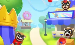 Screenshot Talking Tom Blast Park