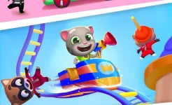 Screenshot Talking Tom Blast Park
