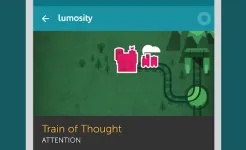 Screenshot Lumosity - тренировка мозга