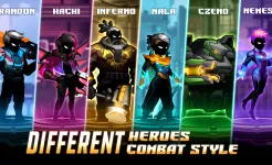Screenshot Cyber Stickman: Offline Game